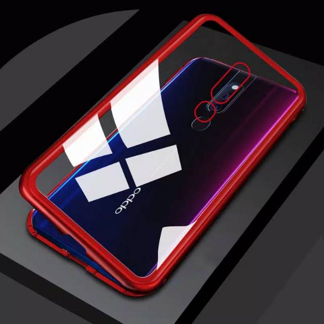 CASE MAGNETIC PREMIUM 2 IN 1 FOR OPPO REALME 5