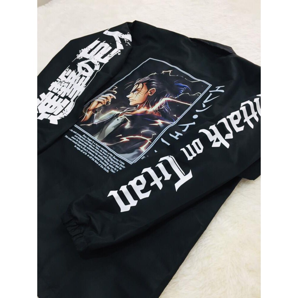 Coach Jaket  Eren Ultimate  AOT  Anime Attack On Titan SNK Manga