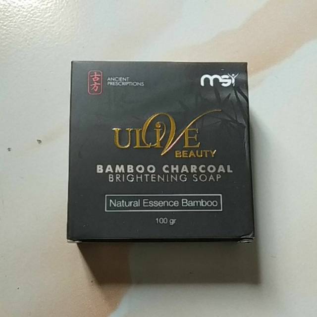 Bamboo charcoal soap