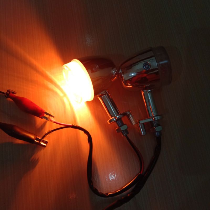 NEW Lampu Sein Standar Scoopy Karbu Sein Scoopy Universal Belakang Sein Sen Standar Scoopy Karbu