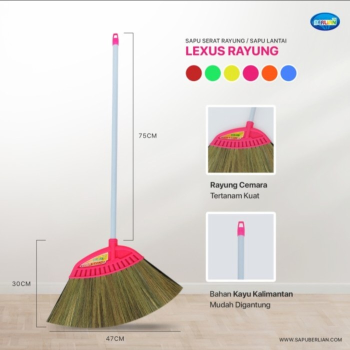 Sapu Lexus RAYUNG Sapu Lantai Berlian