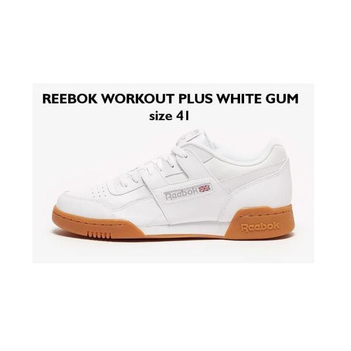 workout plus reebok white