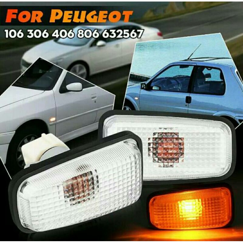 Lampu Sein Peugeot 306 406 Sepasang