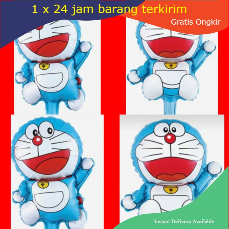 foil doraemon mini MURAH