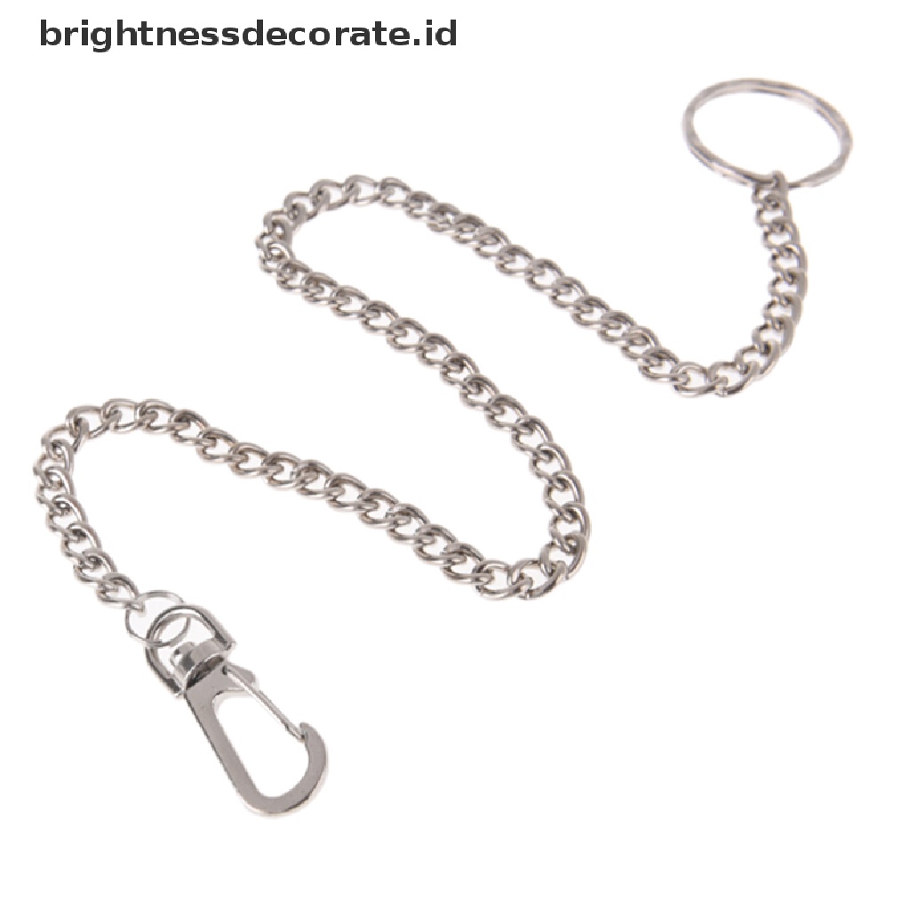 [birth] Extra Long Strong Metal hipster Key Wallet Belt Ring Clip Chain keychain Fashion [ID]