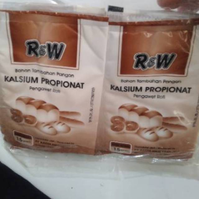 

Kalsium Propionat (pengawet Roti) isi 10 pack kemasan baru