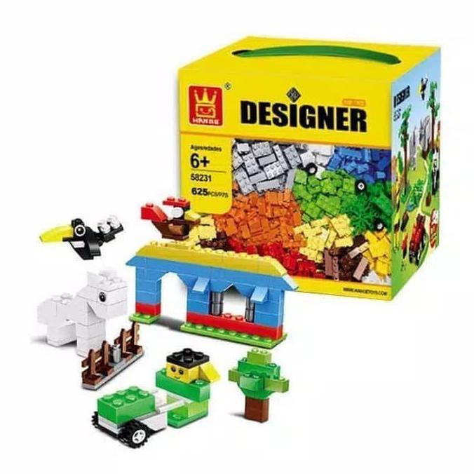 Sale Jtm -Mainan Edukasi Lego Classic Wange Designer 625Pcs & Panlos 626 Pc - Wange 625 Hot Sale