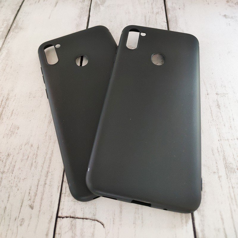 Soft Case Slim Matte Samsung A11, A12, A02S, A21S, M11, M51, A7 2018