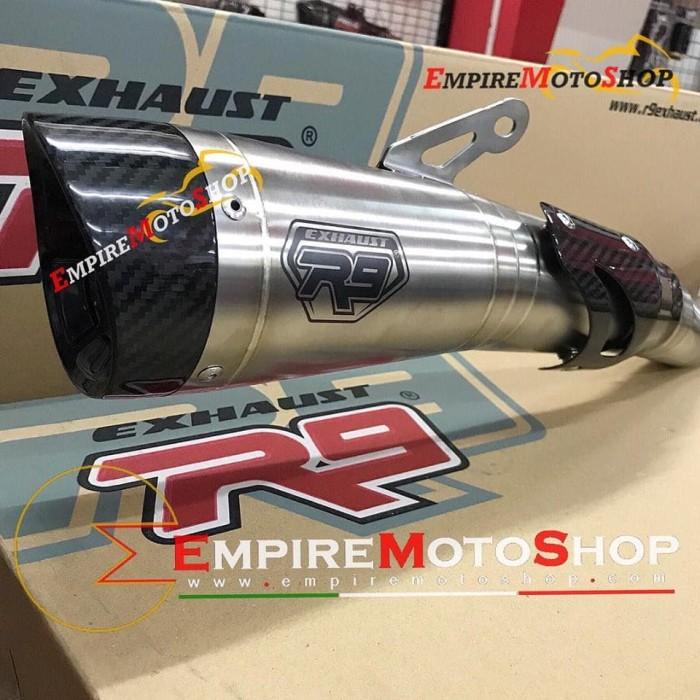 Nay Knalpot  / Knalpot R9 H2 New Ninja 250 Fi 2018 Fullsystem Stainless