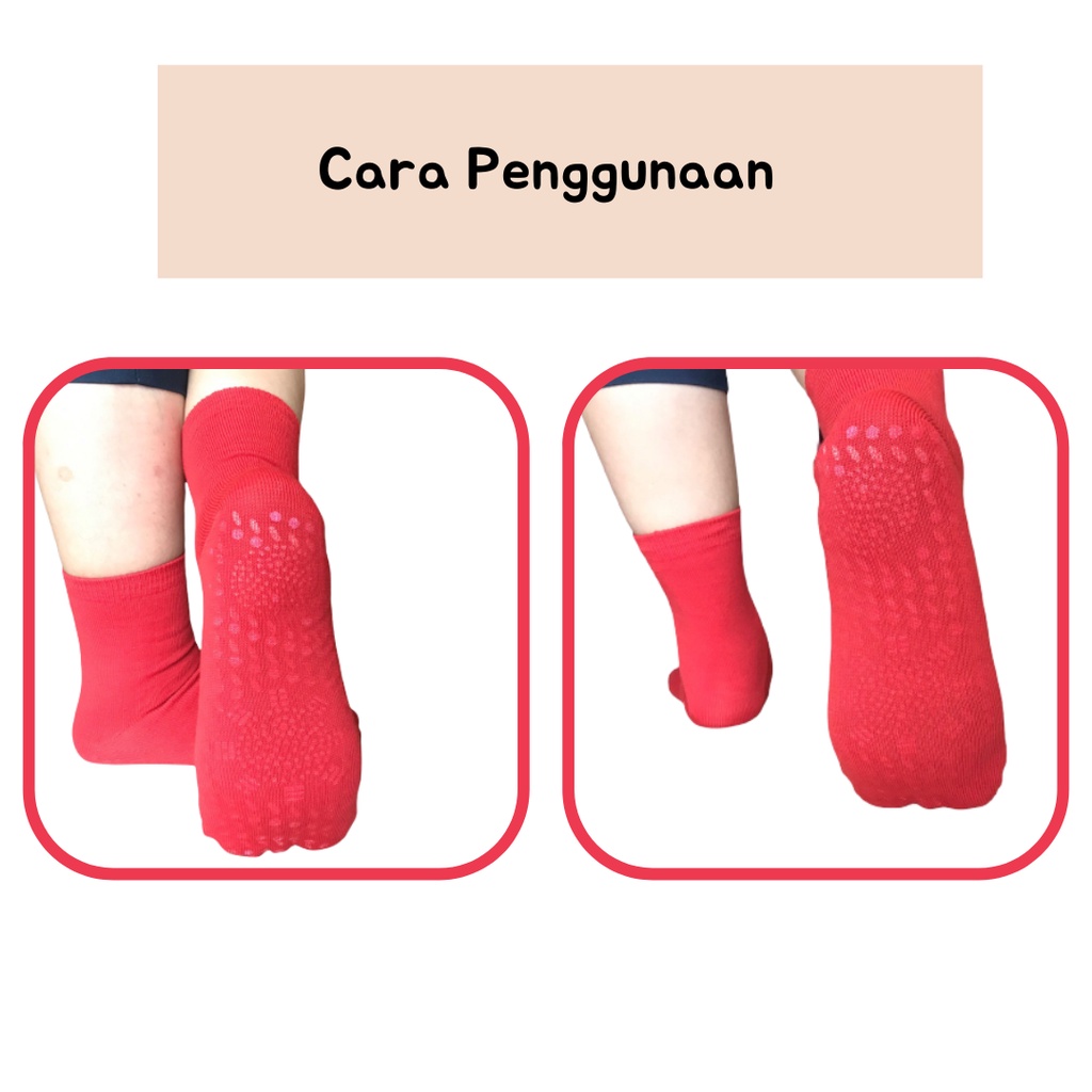 Kaos kaki terapi pemanas Penghangat magnet kaki Foot Support Therapy Tourmaline