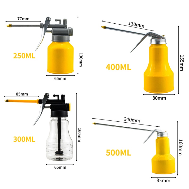 Botol Semprot Minyak Pelumas Tekanan Tinggi Dengan Nozzle Tembaga