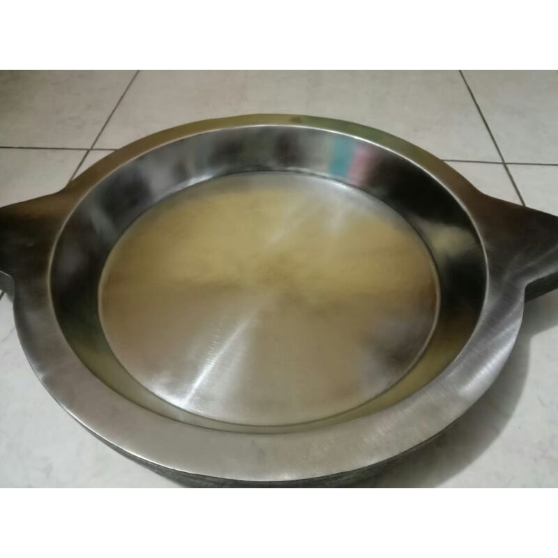 Loyang Martabak Bangka Premium 23-26 Berat 16 Kg Plus Tutup