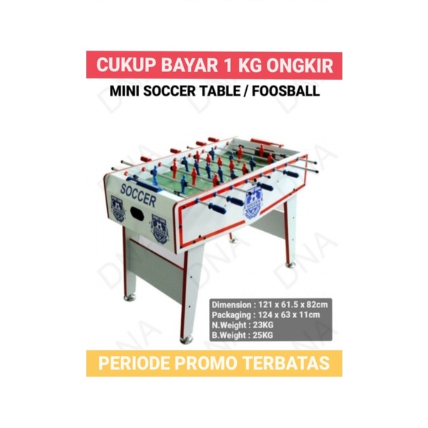 

Promo Premium Mini Soccer Table Premium Foosball Table - ORIGINAL Berkualitas