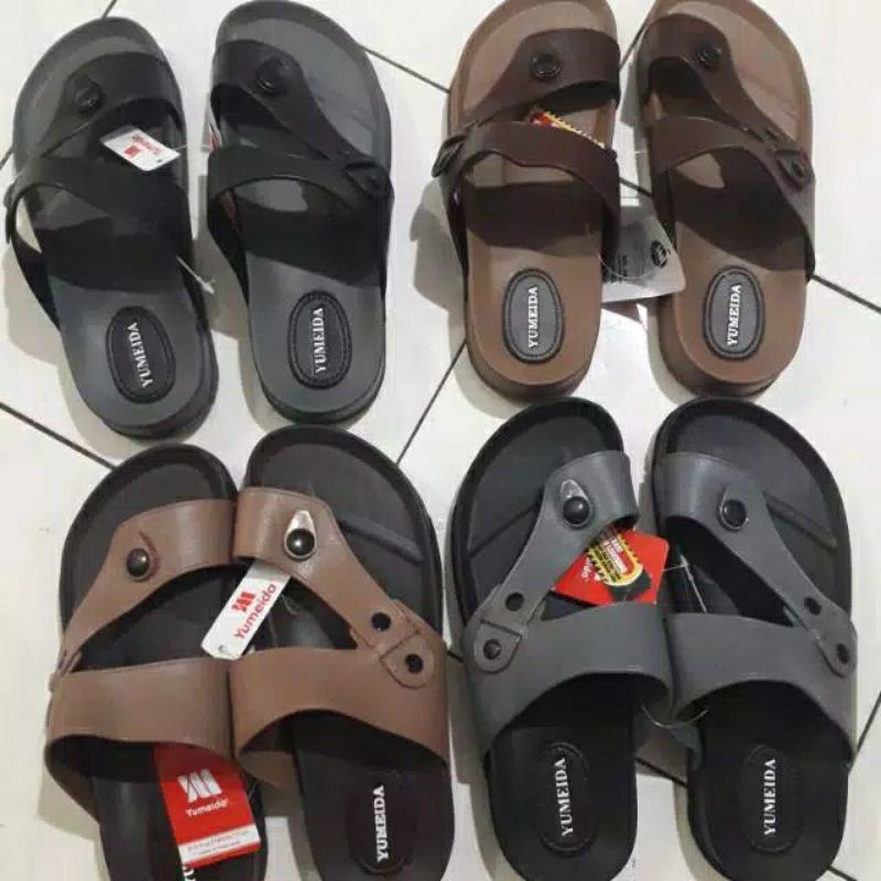 Sandal Yumeida GT 9042 L - Sandal Jepit Pria Yumeida
