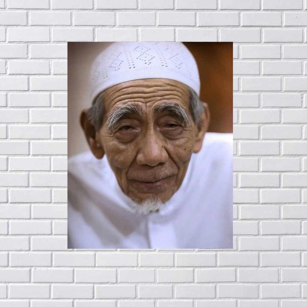 Jual POSTER KH MAIMUN ZUBAIR/FOTO POSTER KH MAIMUN ZUBAIR/POSTER ULAMA
