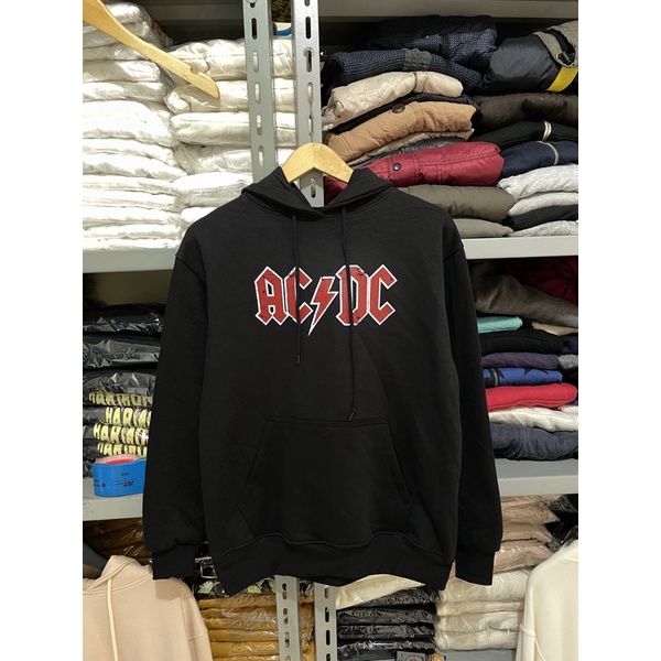 COD (4.4) Hoodie Sweater Pria wanita H&amp;M ACDC World Tour Black Dark Grey Jaket Unisex Cowok Cewek HNM Full Tag