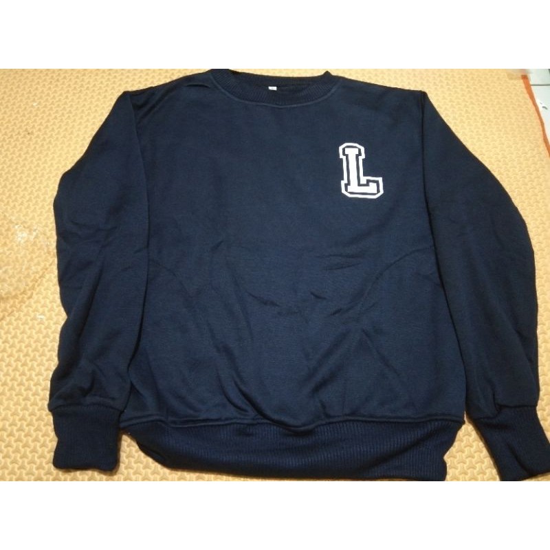 Basic Sweater BTS Jungkook style &quot; L &quot; Lamo