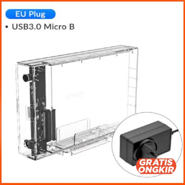 Orico Hard Drive Enclosure 2.5 inch USB 3.1 With EU Adapter - 2159U3