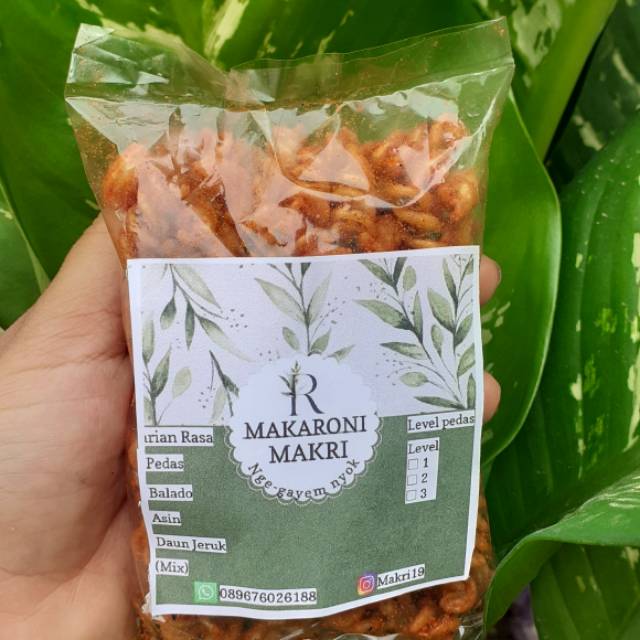 

Makaroni Makri Spiral kering