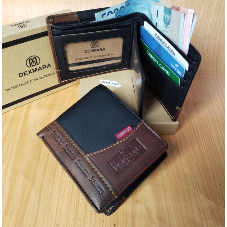 DOMPET KULIT MOTIF VARIASI JAHIT SAMBUNG