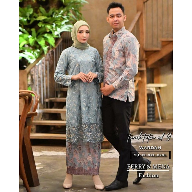 kebaya couple/tunik couple/set couple