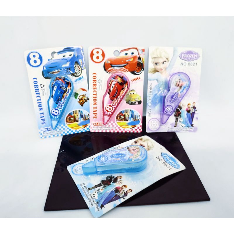 

Tipe-X keretas Rol tape karakter isi 4pcs