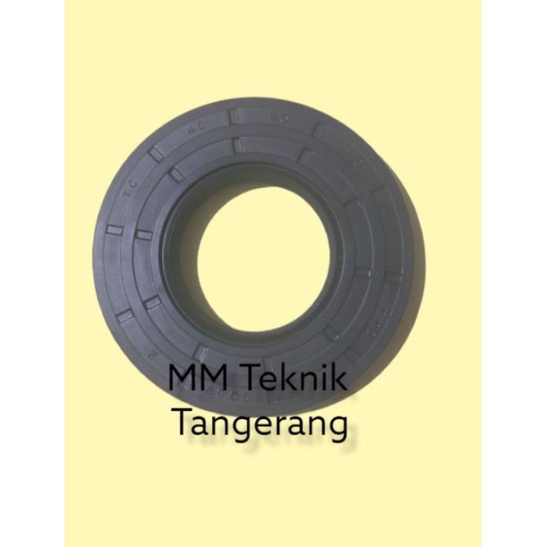 Oil seal TC 40x80x10 merk NOK TTO  40 x 80 x 10 karet oli sil shock breaker 40 80 10