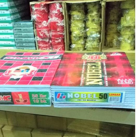 

vxm28 Buku Tulis Campus 50 Lembar -Boxy - per pack - isi 10 Buku .,..,.,.,.