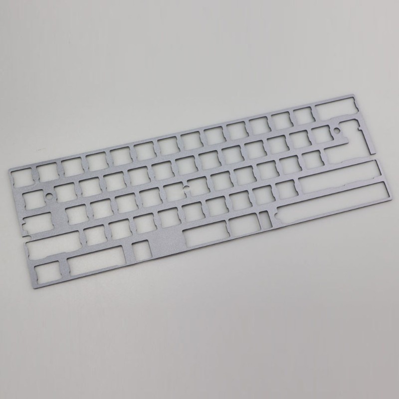 Vivi 2.25u Dz60 Gh60 Plat Alu 60% Bahan Stainless Steel Untuk Keyboard Mekanik Diy