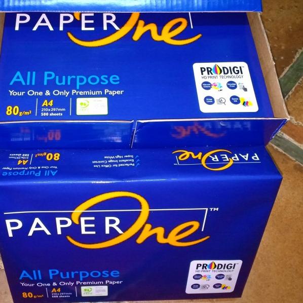 

❂ Kertas HVS 80gr A4 PaperOne ★