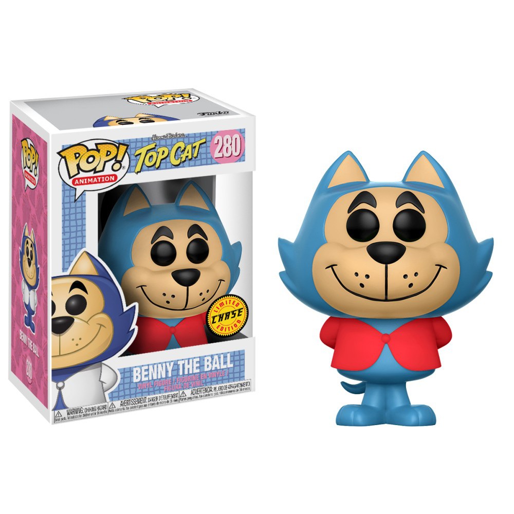 

Funko Pop Animation Hanna Barbera Top Cat Benny the Ball (chase)