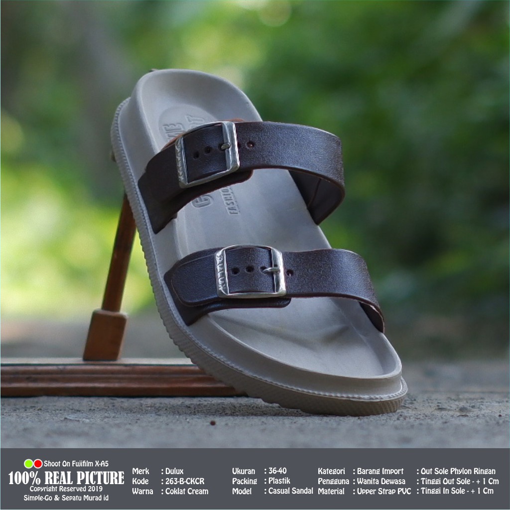 SENDAL PRIA DEWASA DULUX 263 -A SIZE 38-43