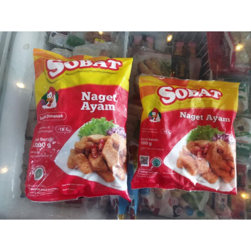 

SOBAT Naget Ayam 500gram dan 1kg