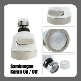 Sambungan Kran Kepala ON / OFF