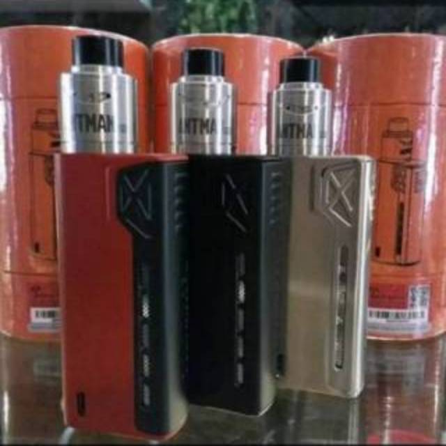 Vape Tesla Terminator 90Watt Fullset Siap Pakai Free Battery &amp; Free Liquid 10ml