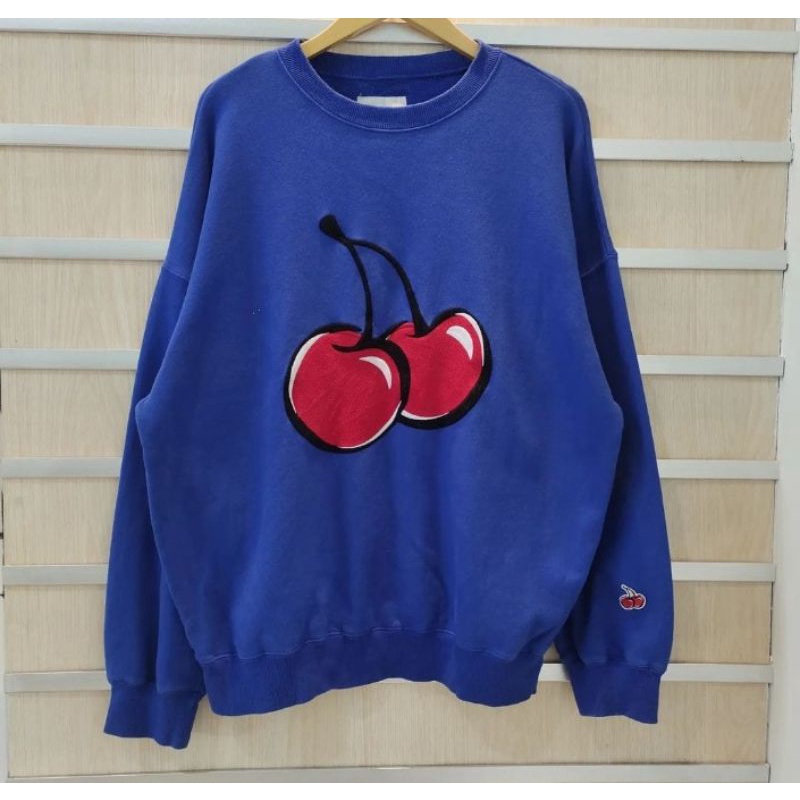 k87/crewneck KIRSH/crewneck biru murah premium/crewneck motif simple/crewneck elegan murah