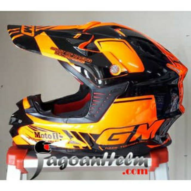 silahkan di ourder GM Helm Super Cross Moto1 Trail Moto-1 SE
