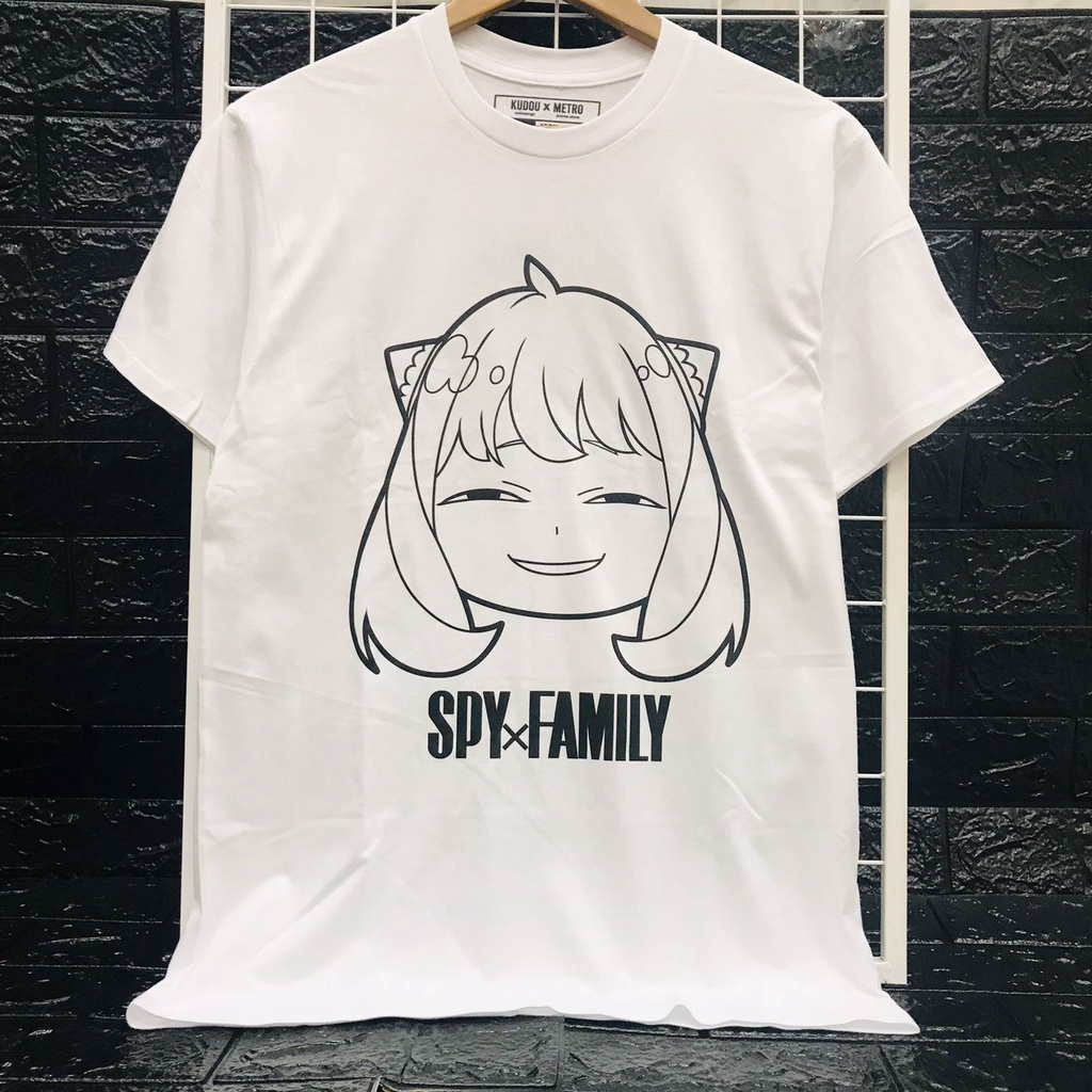 Tshirt Anya Smile  Line Art SPY X Family Anime Manga Premium Unisex