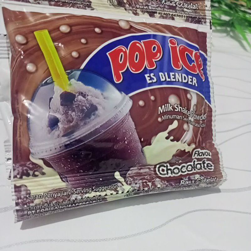 Jual Pop Ice Coklat Renceng Isi Sachet Shopee Indonesia