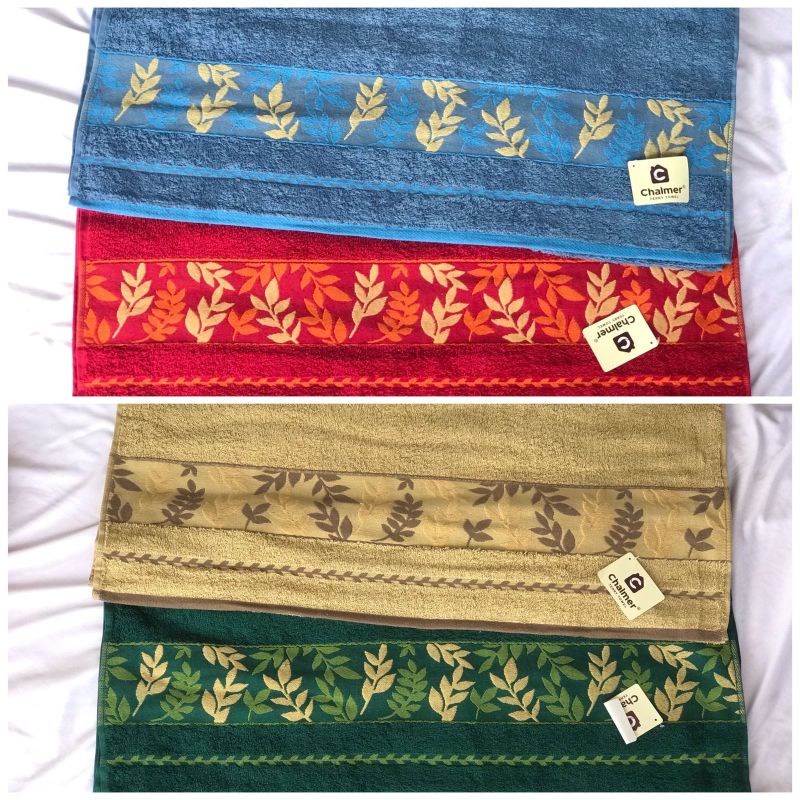Handuk dewasa chalmer daun