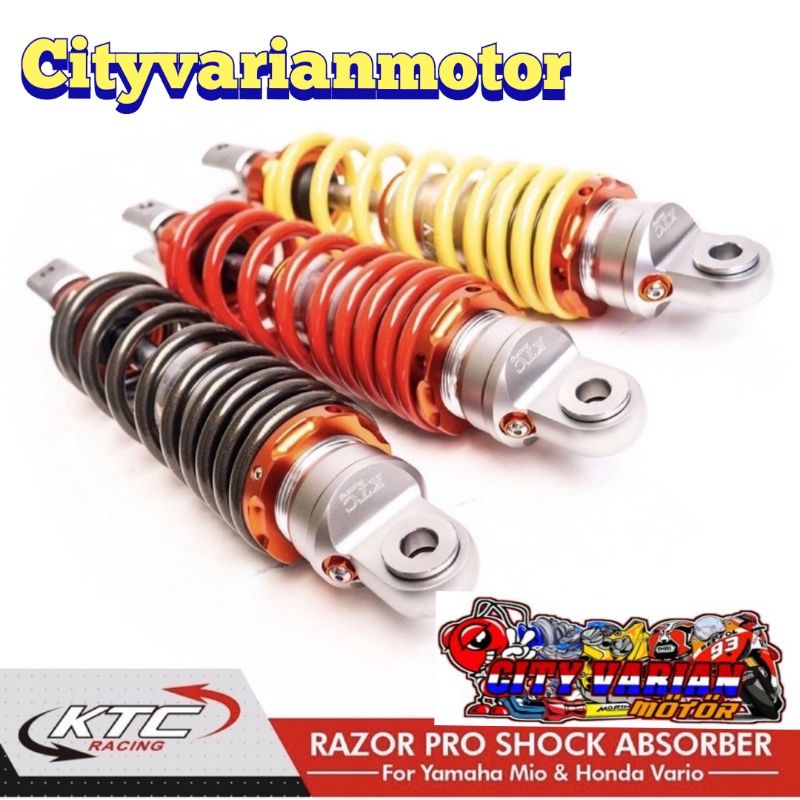 SHOCKBREAKER KTC RACING RAZOR PRO KLIK REBOUND NON TABUNG VARIO BEAT SCOOPY NEW VARIO 125 150 VARIO 160 BEAT NEW MIO FINO MIO J SOUL GT XEON