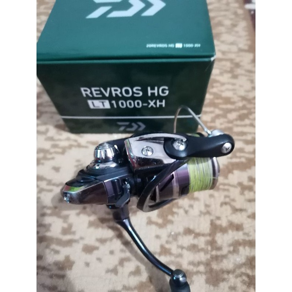 reel pancing second daiwa revros hg lt 1000