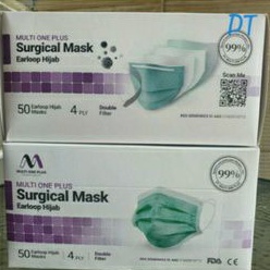 Masker 4 Ply / Masker 4 Ply Multi One Plus / Surgical Mask