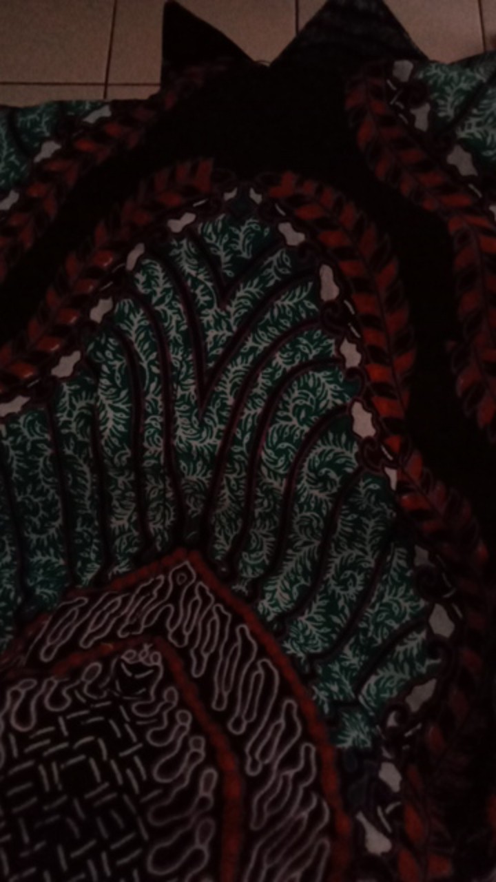 Batik Couple_maora Sania Ruffle Batik Couple Ori Ndoro Jowi Dnt Garansi Termurah