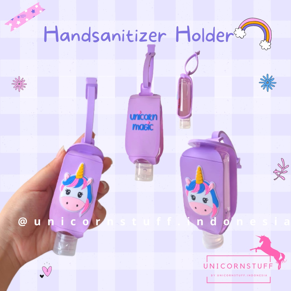 Hand sanitizer Unicorn Handsanizer Gantungan Tas Anak Sekolah Pergi