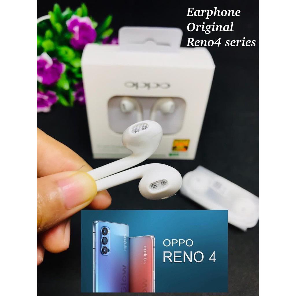 new~Headset Earphone Oppo Reno 4 Reno 4 Pro Original 100% Super Bass