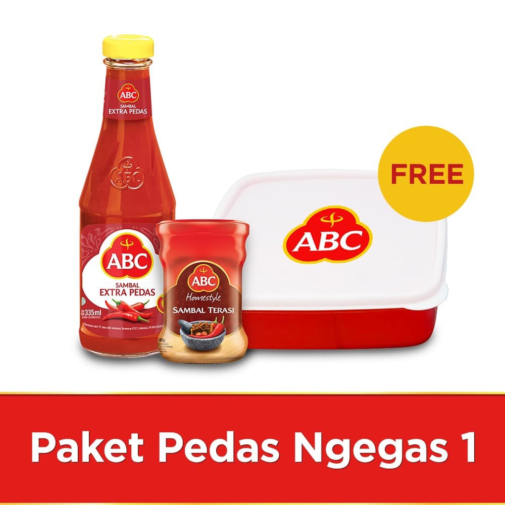 

PROMO PAKET PEDAS NGEGAS 1 FREE LUNCH BOX ABC TERMURAH