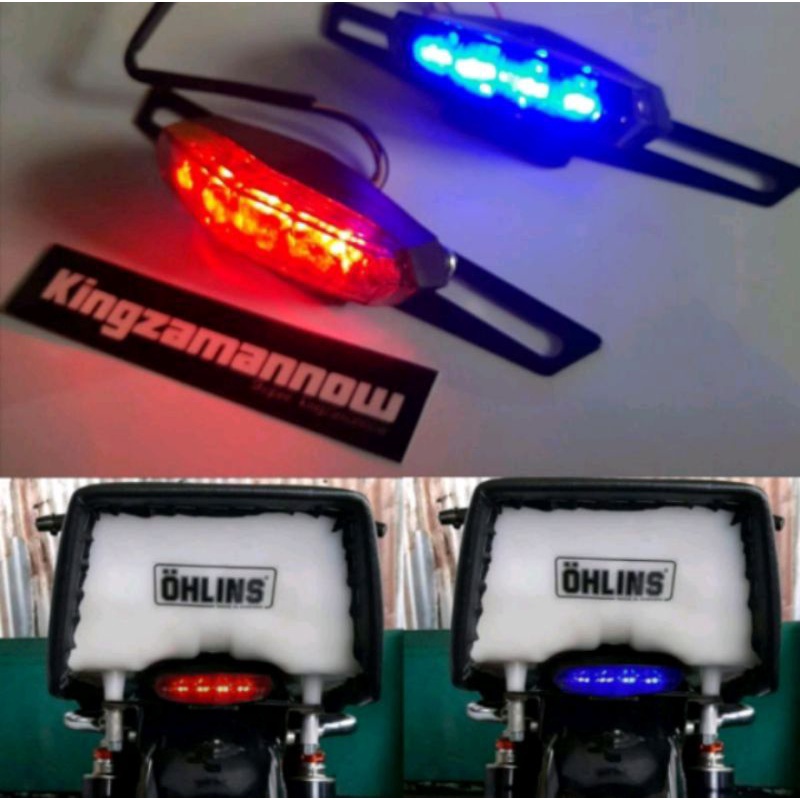 stoplamp led bawah jok rx king