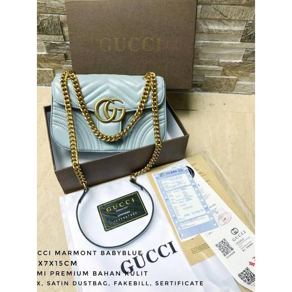 Harga Baru Gucci Marmont Semi premium .. Aman