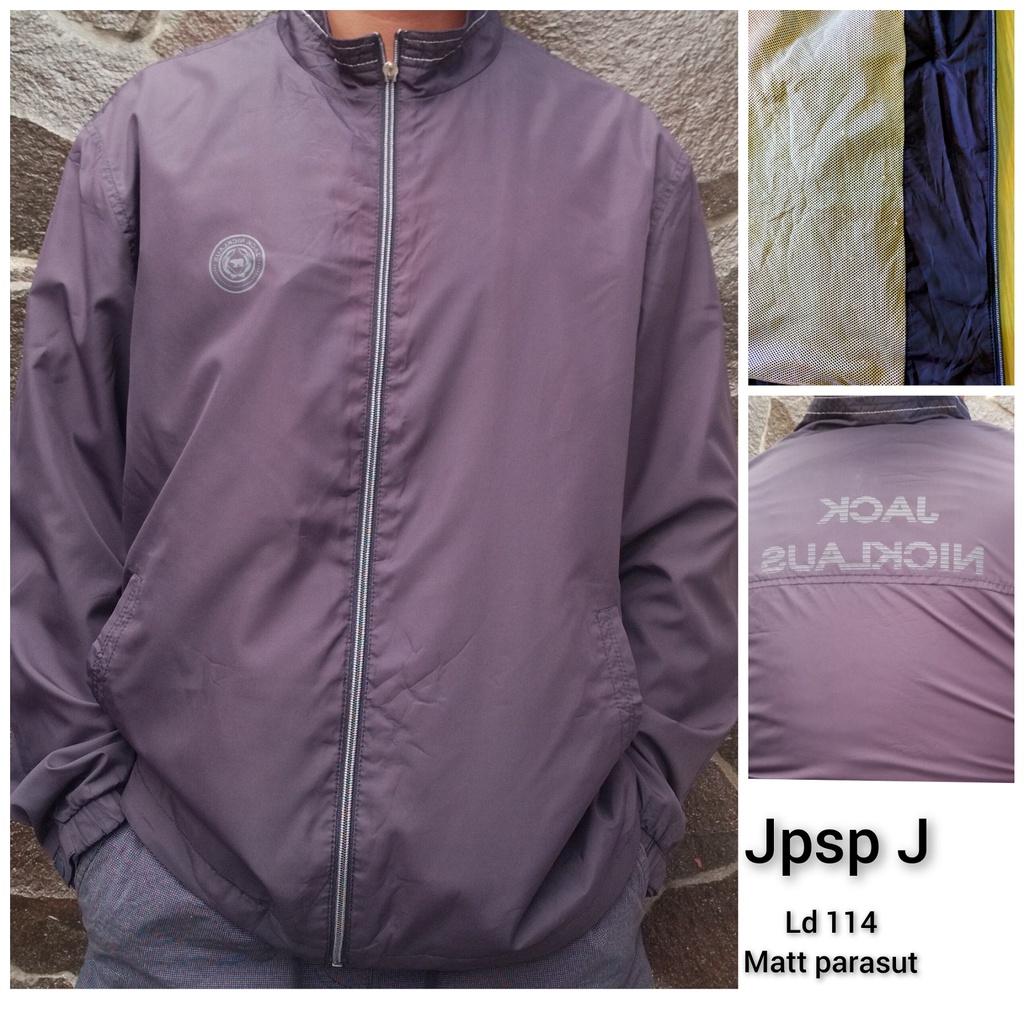 JAKET PART 1 T H R I F T JACKET PRIA PARASUT MURAH P R E L O V E D COD VINTAGE HARGA GROSIR